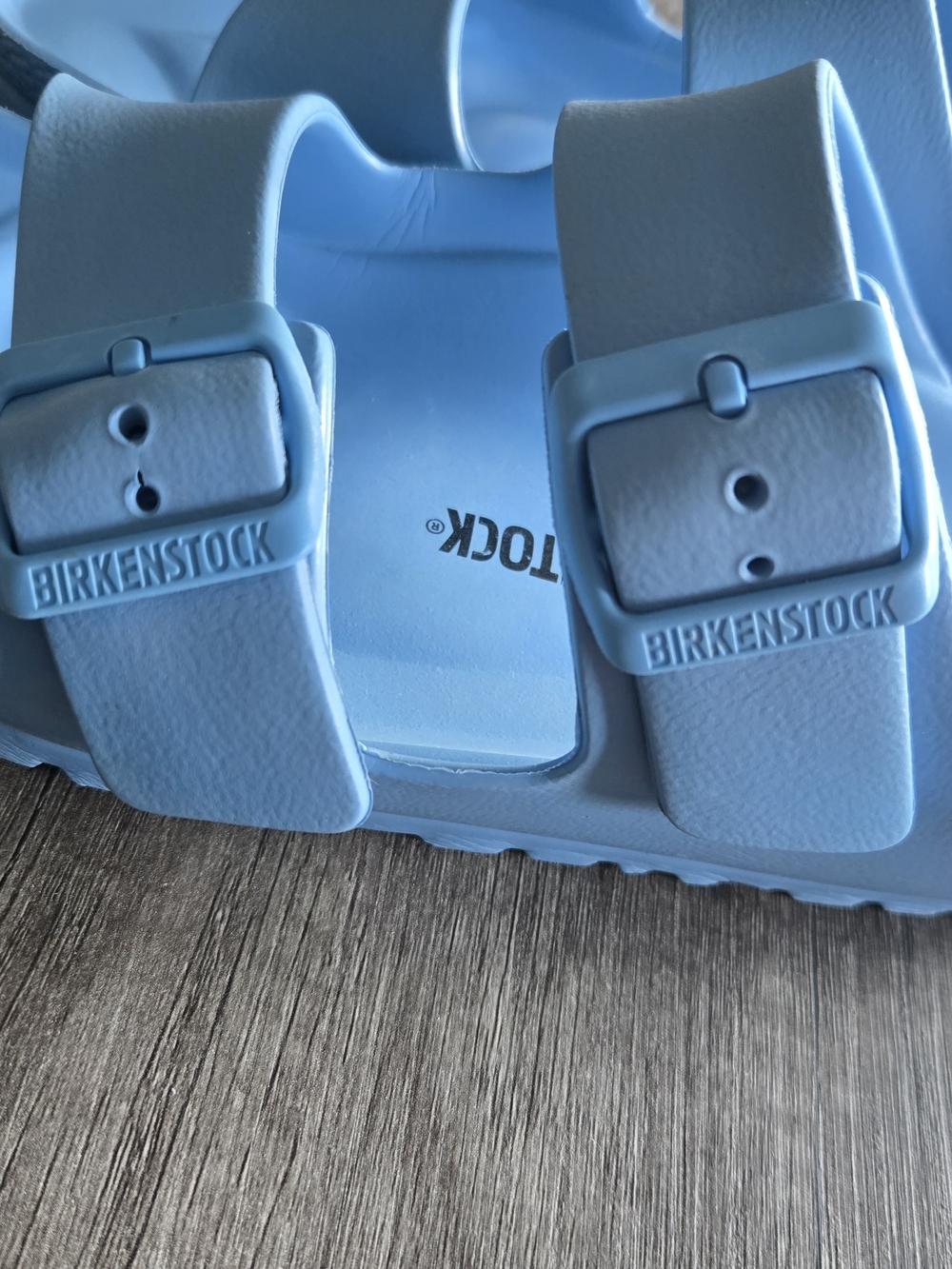Birkenstock Arizona EVA Shoes Sky Blue Women's Size 8 39 Waterproof Slide Sandal - Picture 8 of 13